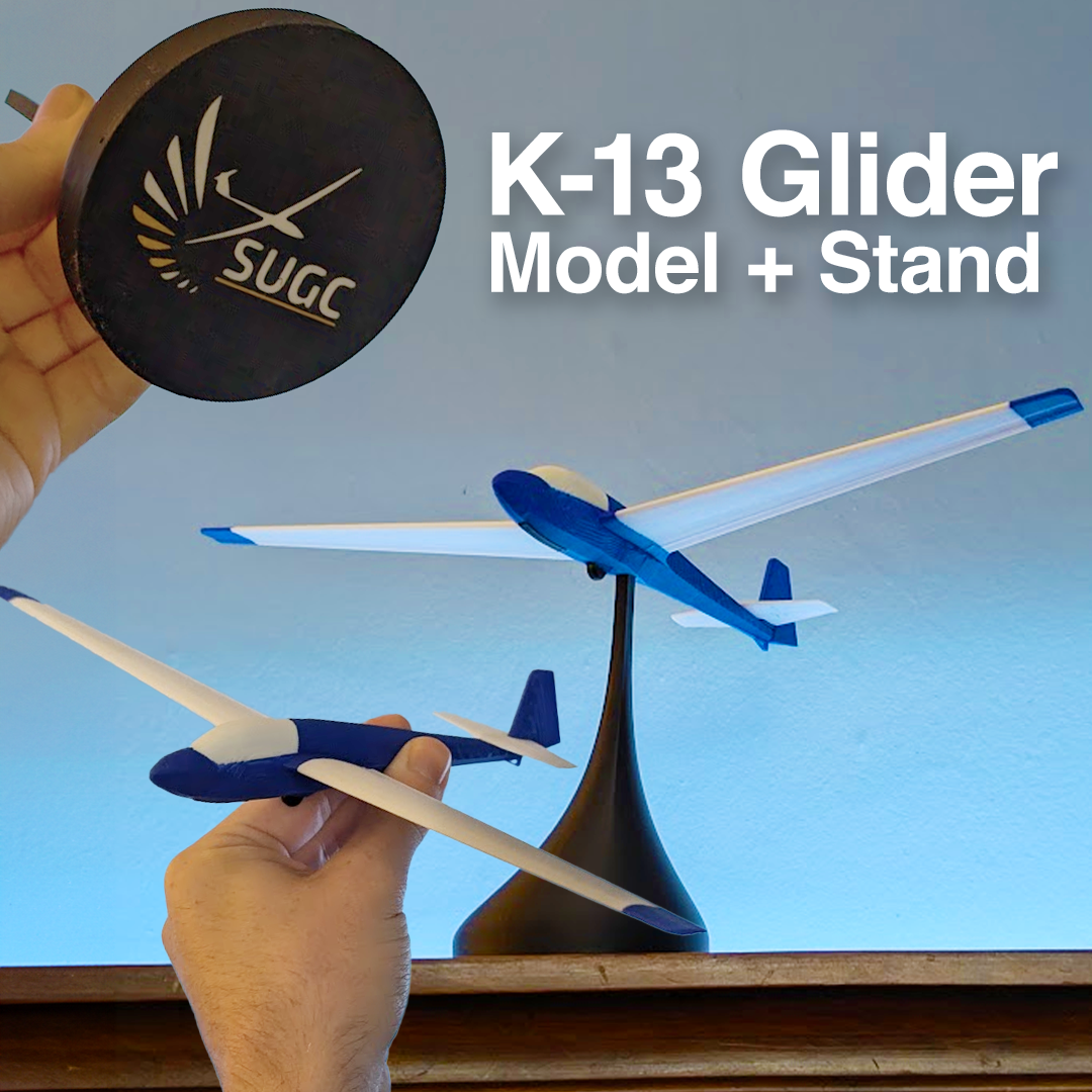 SUGC K-13 Glider Model